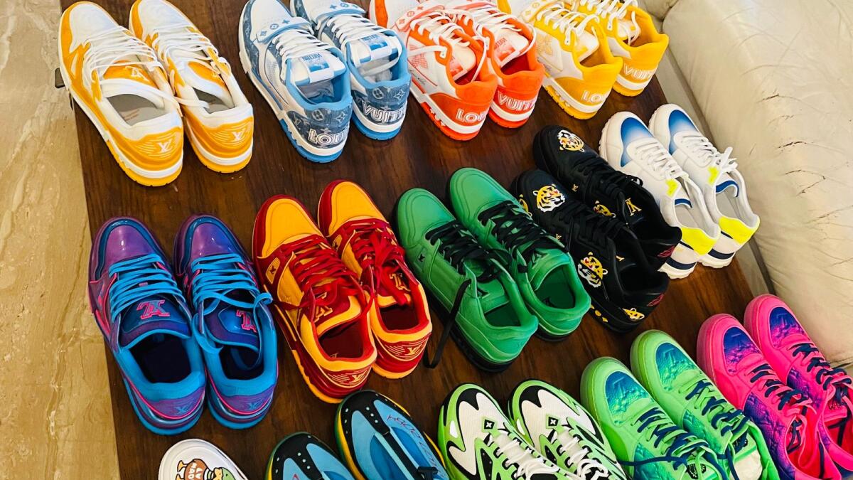 A passion that lasts: Nike sneaker hobbyist might have largest