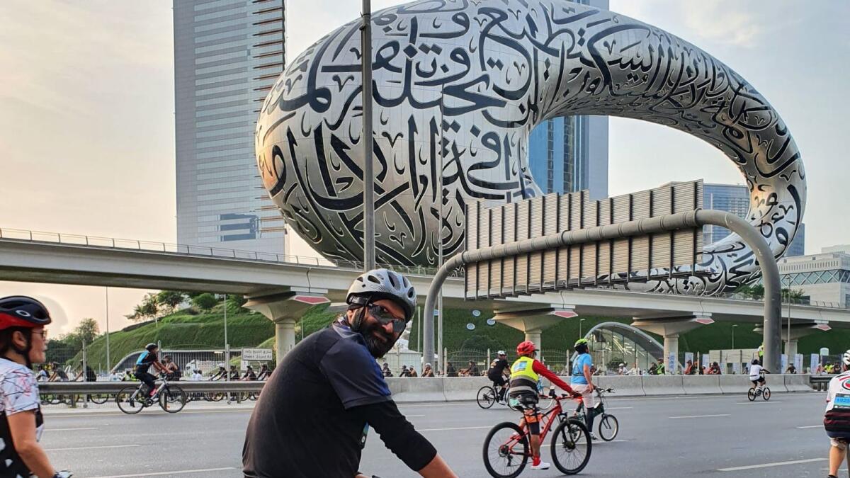Look: 'Dubai Ride' turns Sheikh Zayed Road into cycling track - News |  Khaleej Times