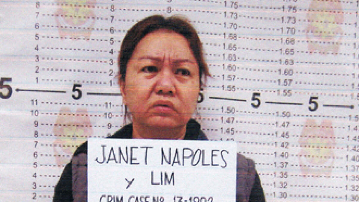 Woman named in Philippine graft scandal surrenders - News | Khaleej Times