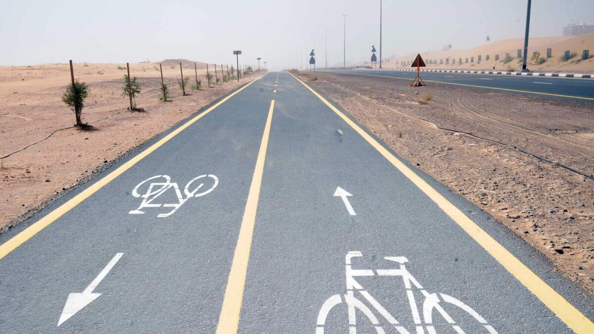 Pedal your way to health: 2 new cycle tracks in Dubai - News | Khaleej ...