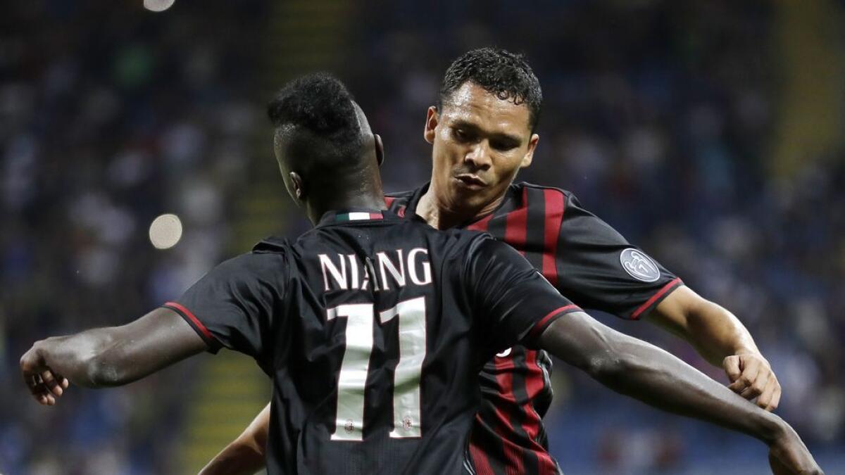 Bacca shines again as Milan down Lazio - News | Khaleej Times