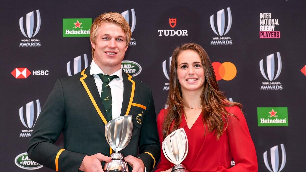 Du Toit player of year as Boks sweep World Rugby awards - News ...