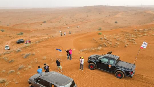 VIDEO: Dubai's Offroad-Zone brings dozens of motorists together to  experience thrill of adventures - GulfToday