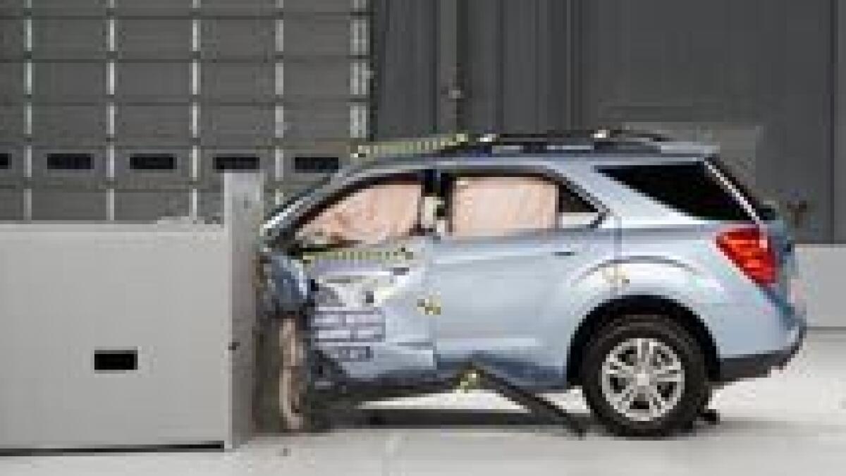 Chevrolet Equinox, GMC Terrain get top rating in crash tests News Khaleej Times