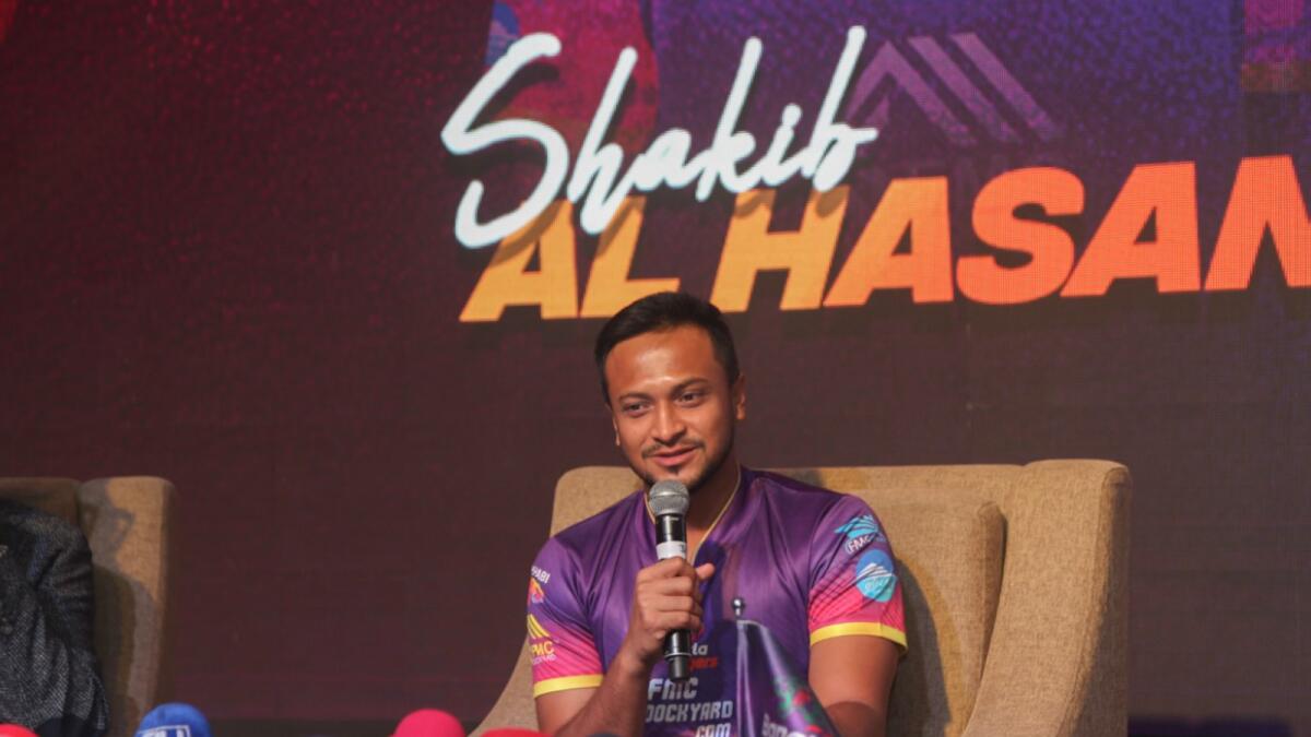 Abu Dhabi T10: Shakib Al Hasan joins Bangla Tigers as icon player - News |  Khaleej Times