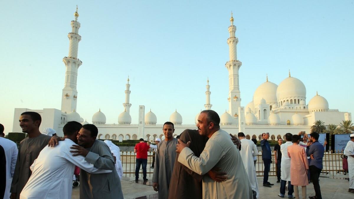In pictures Muslims across UAE offer Eid Al Fitr prayers News