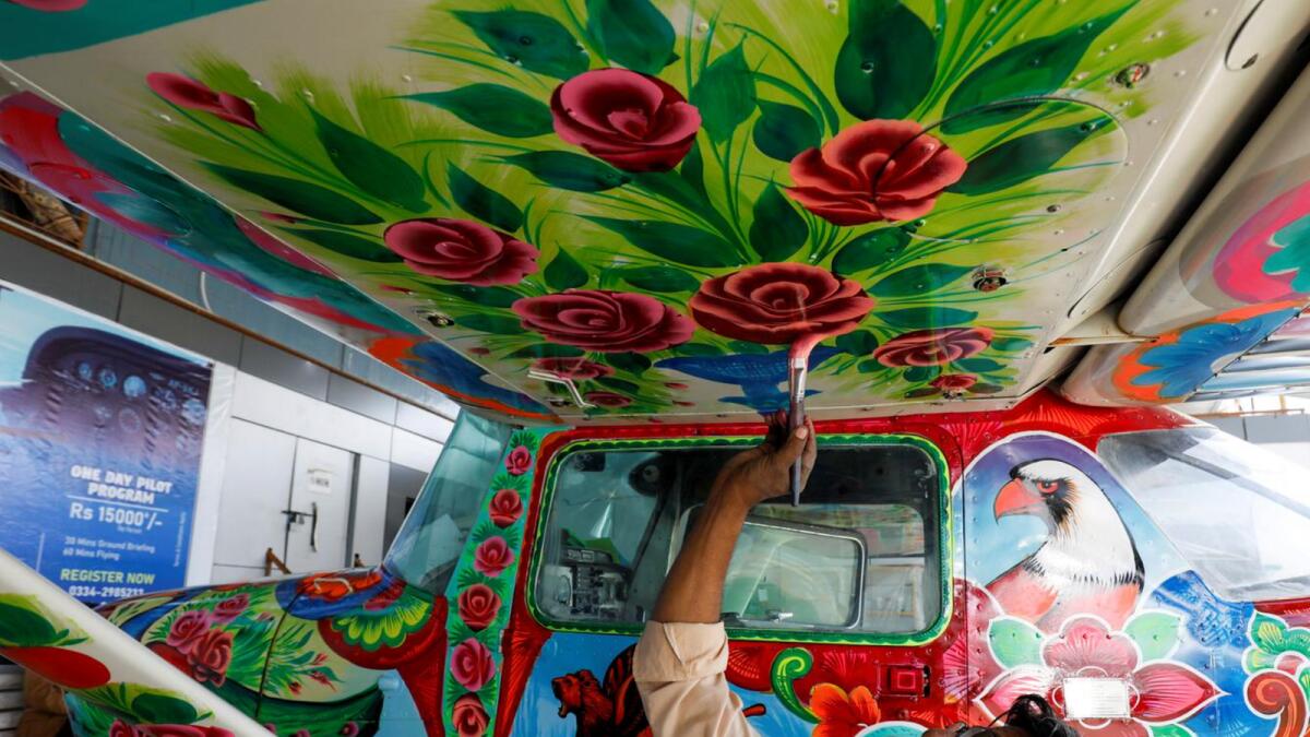 From the highways to the skies: Pakistan's famous truck art goes ...