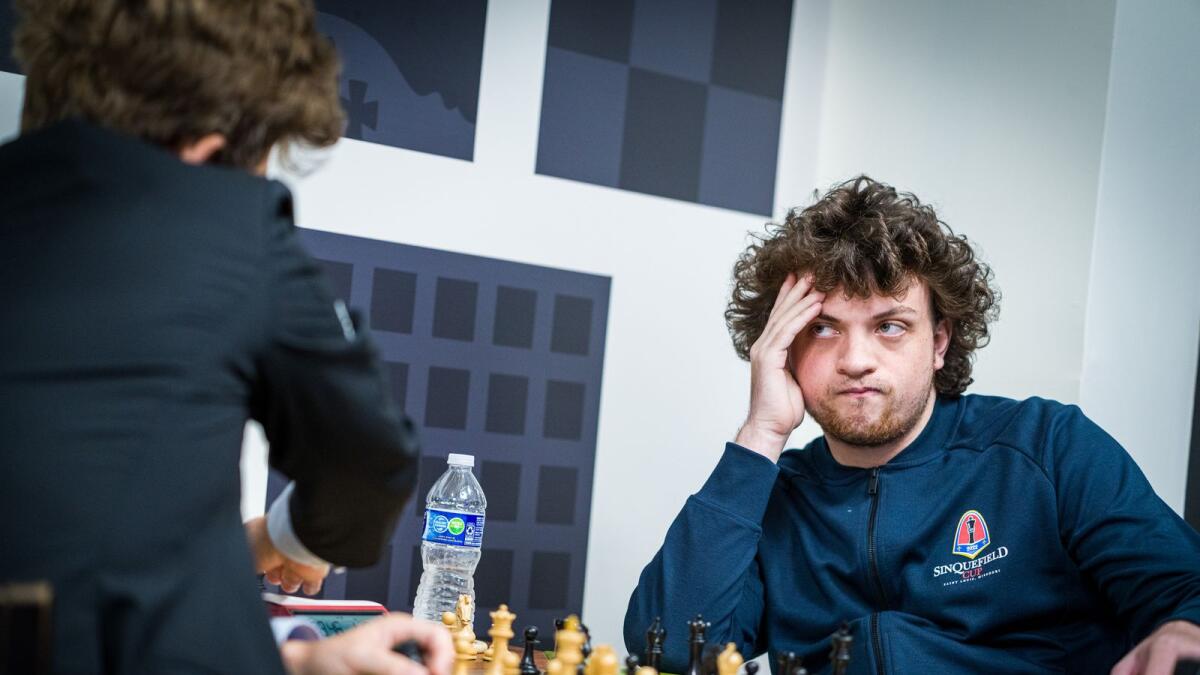 Grandmaster Hans Niemann cheated 'more than 100' times, claims chess  platform