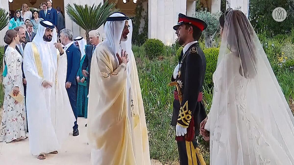 Look: UAE royal attends Jordan Crown Prince's wedding in Amman - News ...