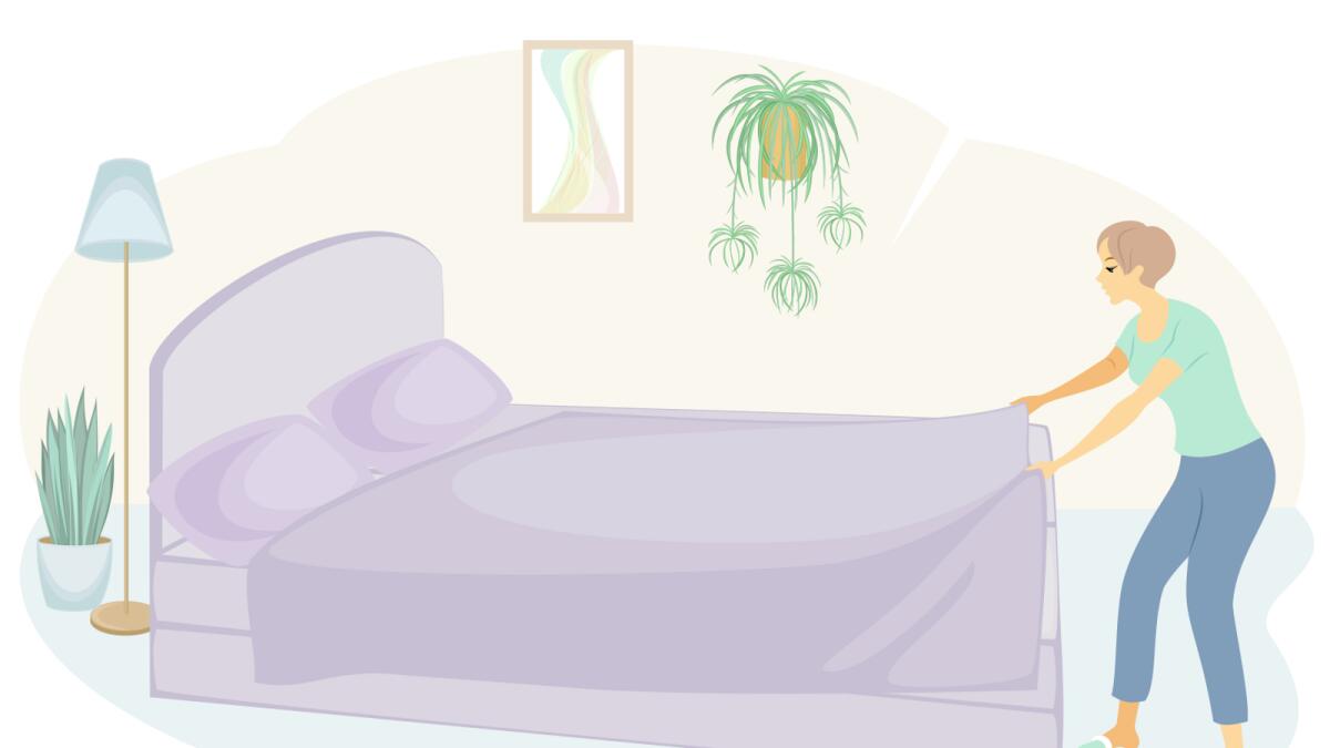 make your bed clipart