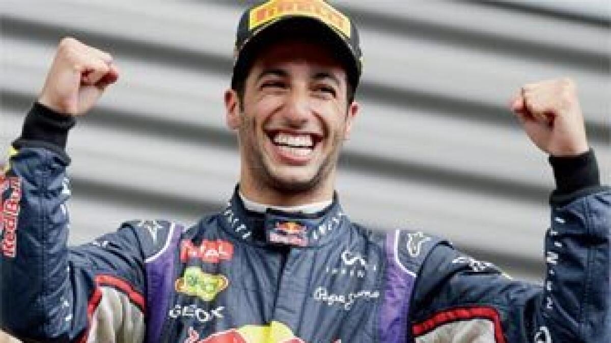 Daniel Ricciardo rules at Spa - News | Khaleej Times