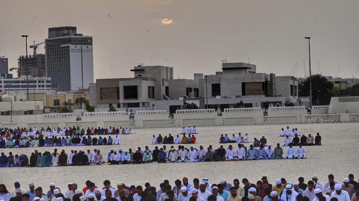Look: Eid Al Adha 2023 celebrations begin in UAE with prayers ...