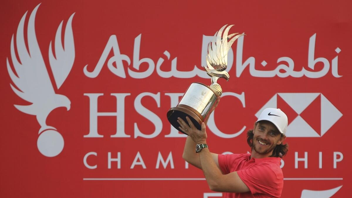 Fleetwood retains Abu Dhabi HSBC Championship title News Khaleej Times