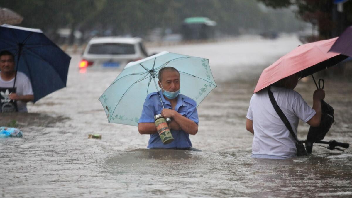 Heaviest rain in 1,000 years: At least 16 dead in China province - News ...