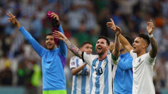 Messi dances night away after keeping World Cup storyline alive