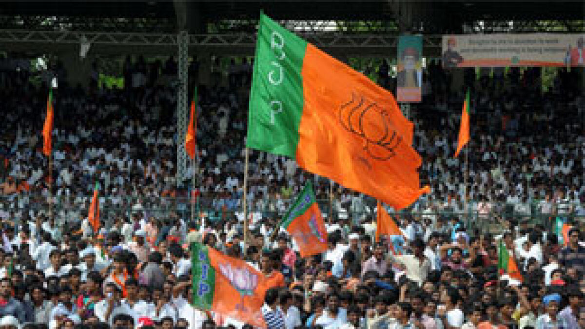 De-recognize Congress, says BJP - News | Khaleej Times