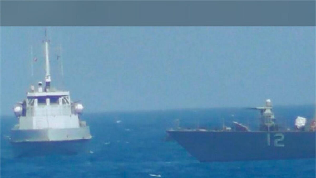 US Navy ship fires warning shots near Iranian vessel - News | Khaleej Times