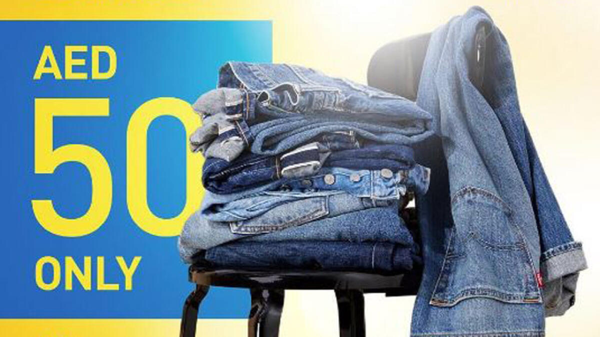 Get Levi's jeans for just Dh50 in Dubai today - News | Khaleej Times