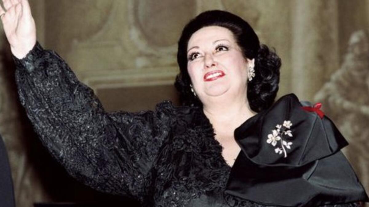 Spanish Opera Star Montserrat Caballe Dies Aged 85 News Khaleej Times