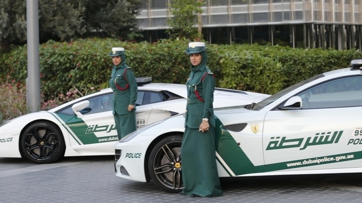 Полиция Дубая Ламборгини