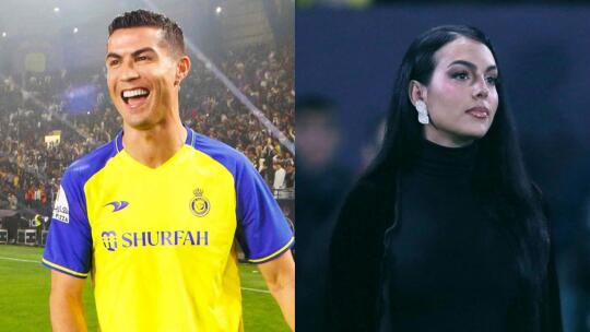 Watch: Cristiano Ronaldo speaks in Arabic while partner Georgina rocks an  abaya in Saudi Arabia - News