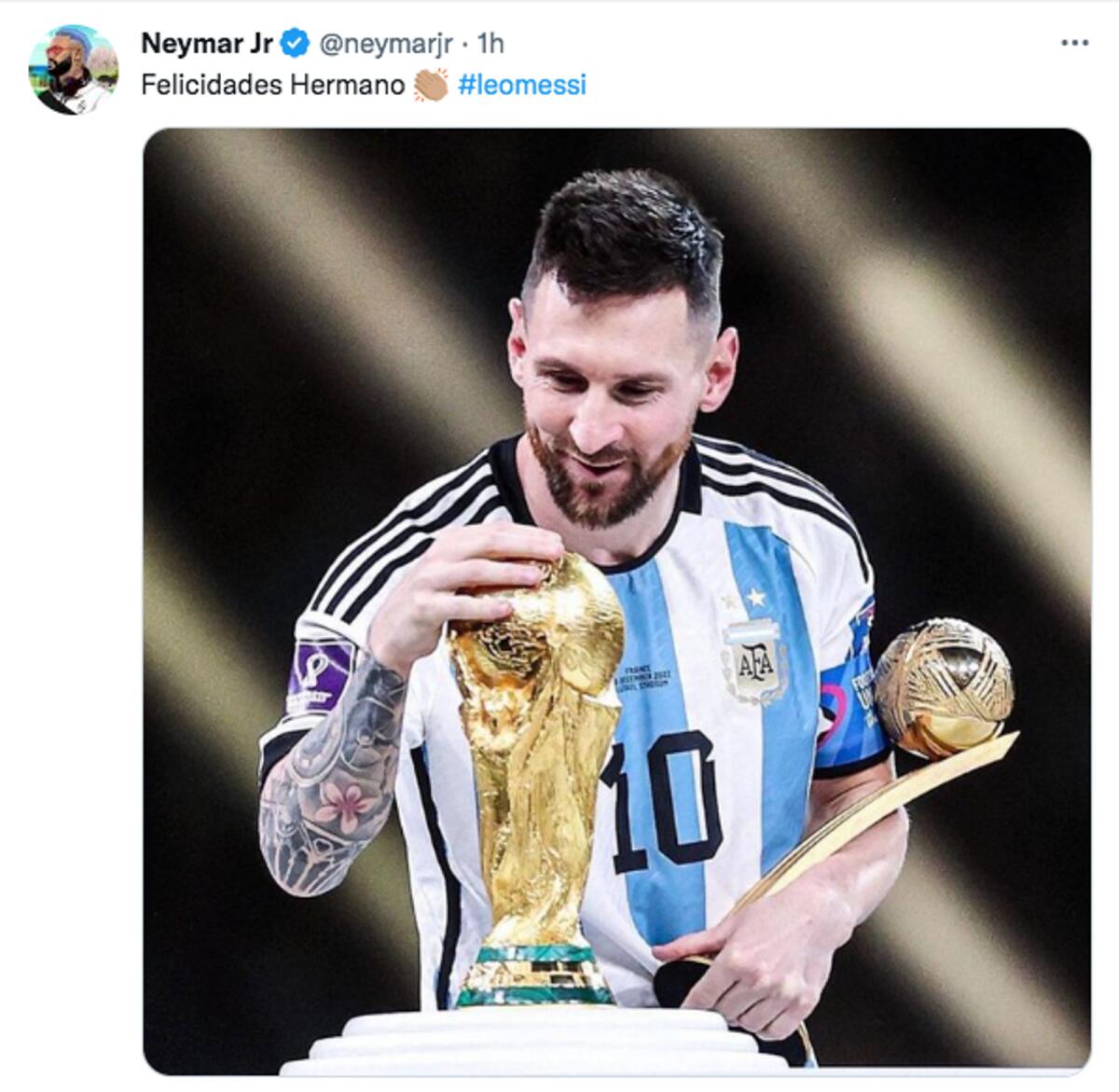 NEYMAR JR EXTRA LEGEND GOLD - WORLD CUP QATAR 2022 - ARGENTINA