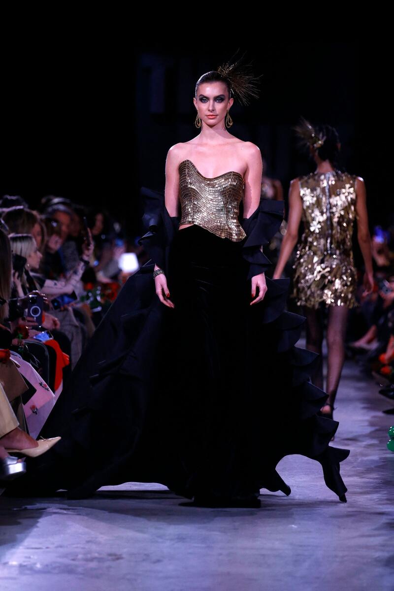 Naeem Khan marks two decades of sparkle and glitz at NYFW - News ...