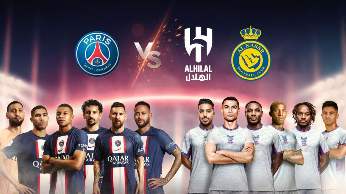 Ronaldo-Messi clash: How to watch the match for free from UAE as PSG takes  on Saudi all-star team - News