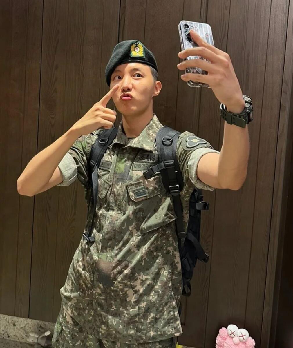 BTS' J-Hope begins South Korean military service