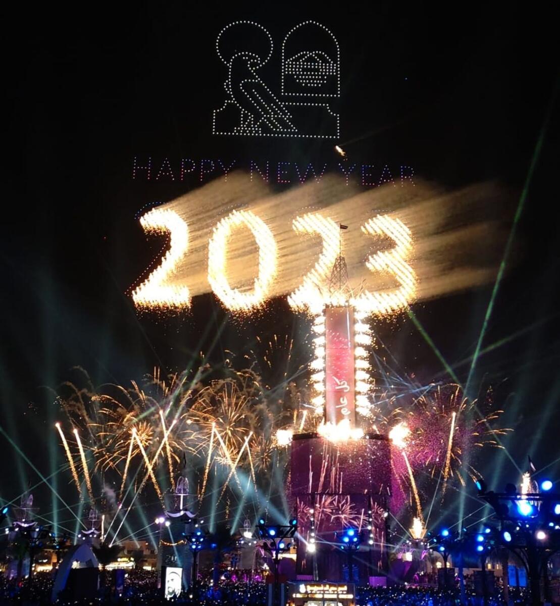 New Year's Eve 2023 in UAE: Watch fireworks at Dubai's Burj