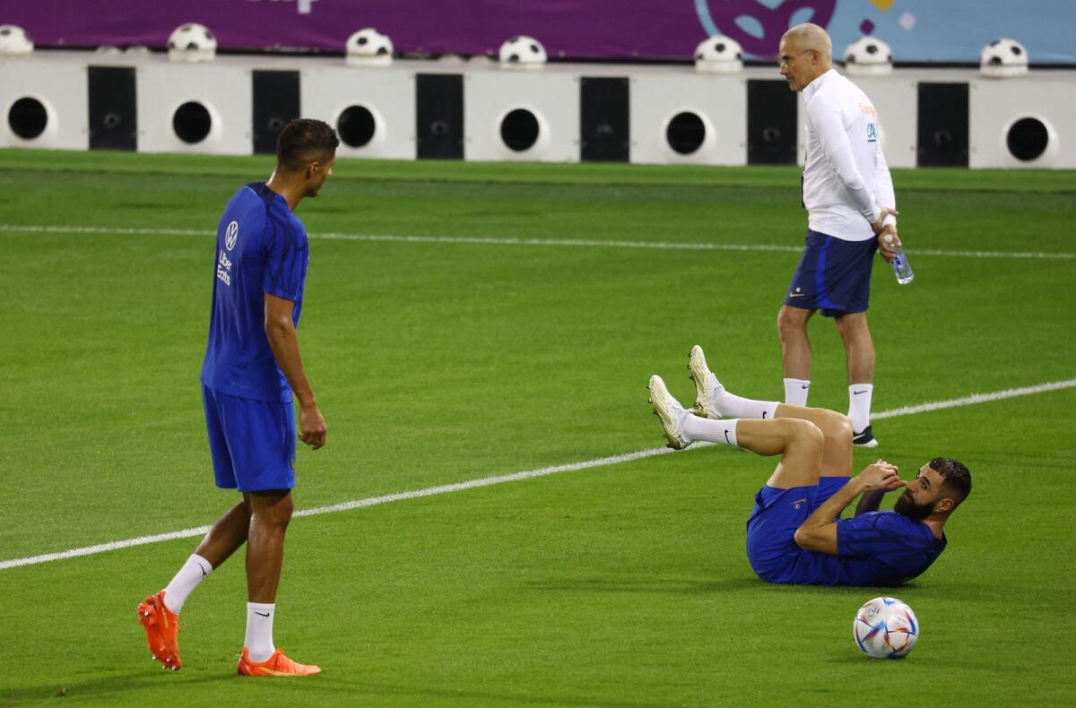 Fifa World Cup 2022: France will not replace injured Benzema - News |  Khaleej Times
