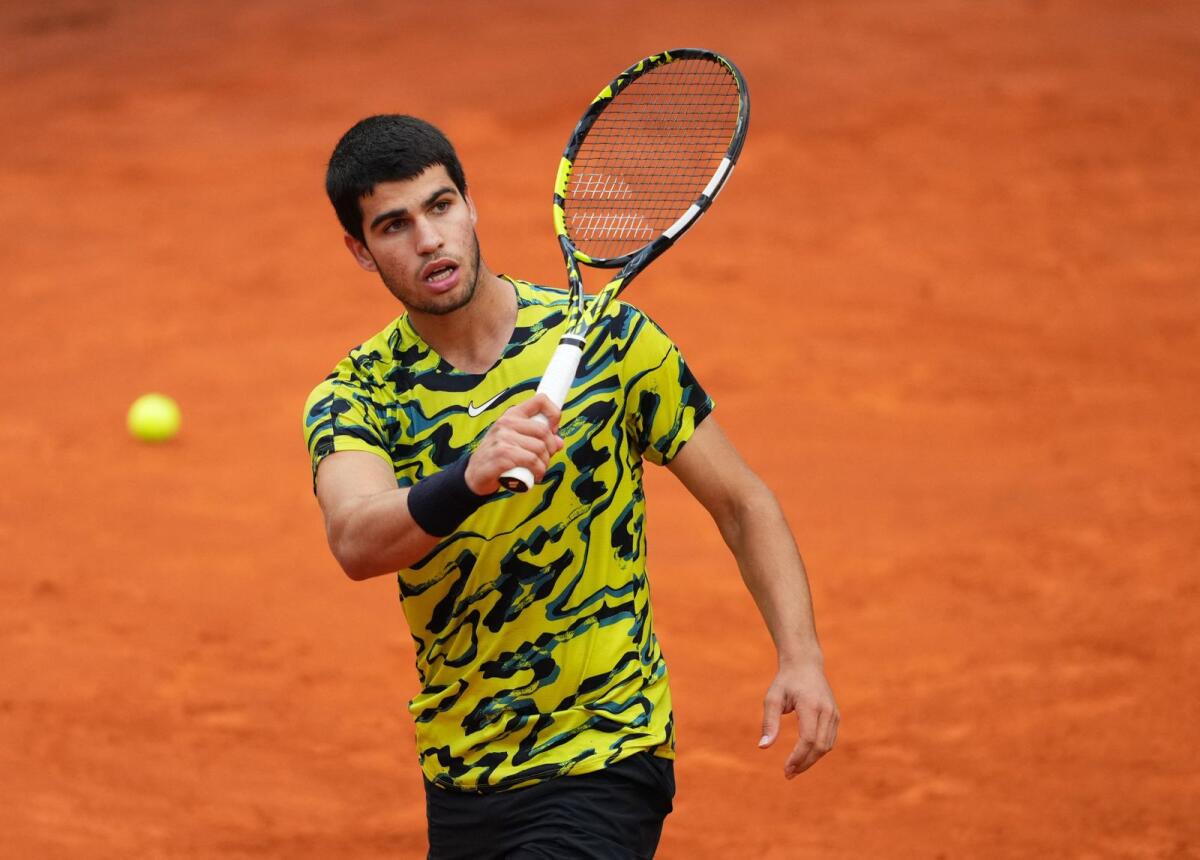 Carlos Alcaraz back as world number one with win on Italian Open