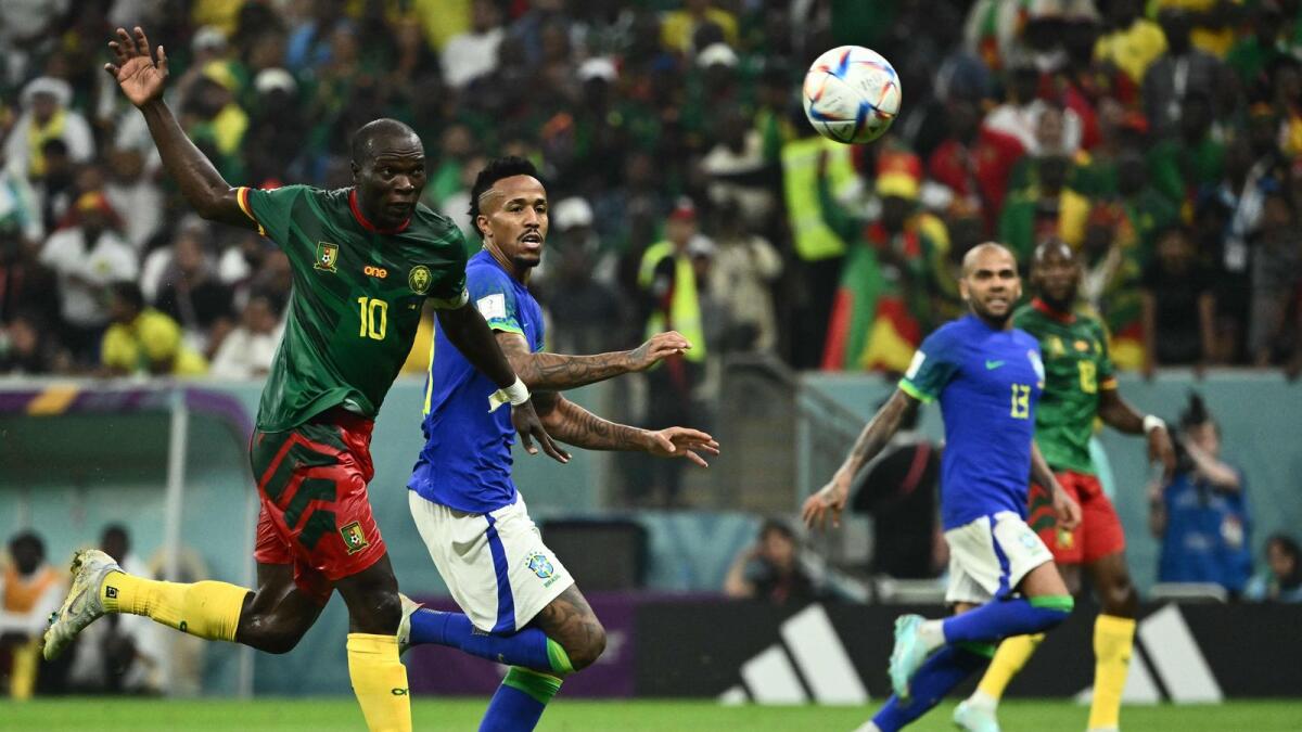 Fifa World Cup: Cameroon stun five-time champions Brazil - News | Khaleej  Times