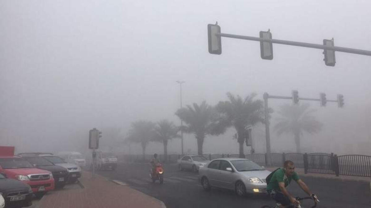 Fog engulfs parts of UAE; temperatures to rise - News | Khaleej Times