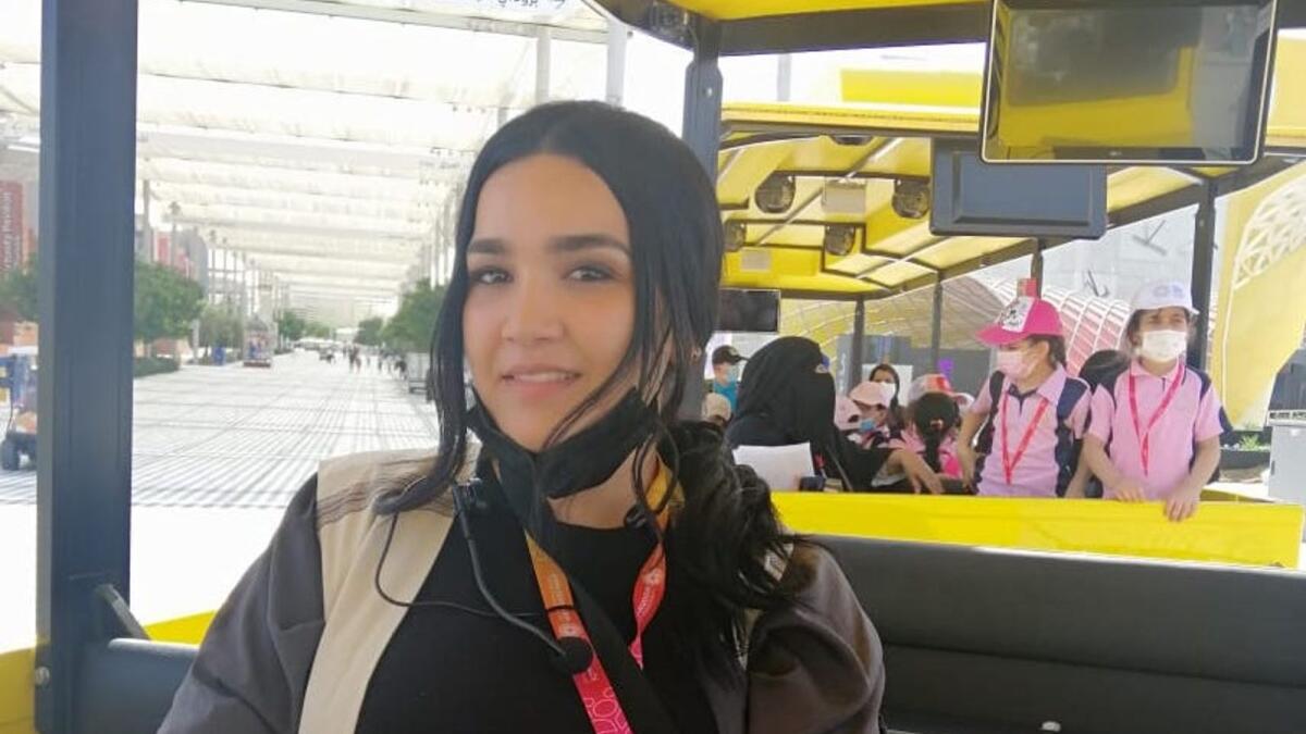 Expo 2020 Dubai: This young 'train' driver takes schoolkids on a free ...