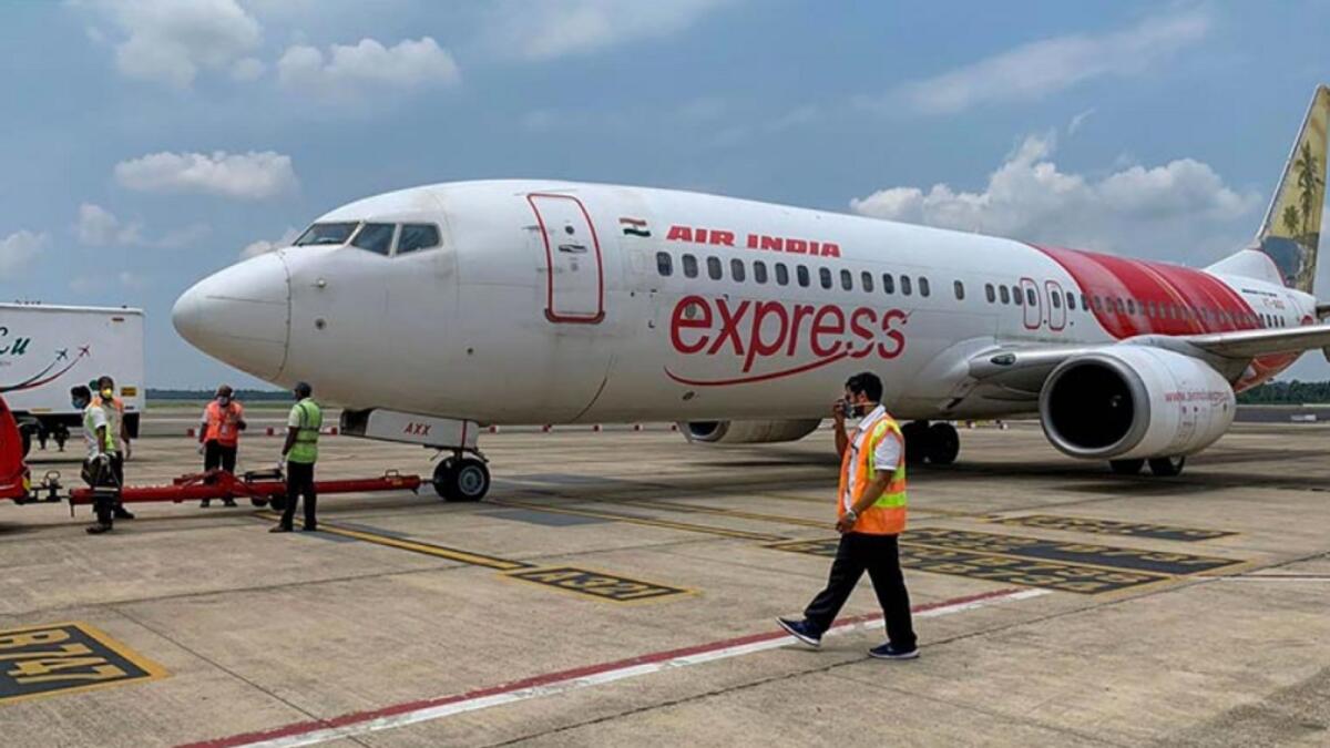 Report : Trichy-Sharjah Air India Express Flight Makes Emergency Landing at Trivandrum Airport.