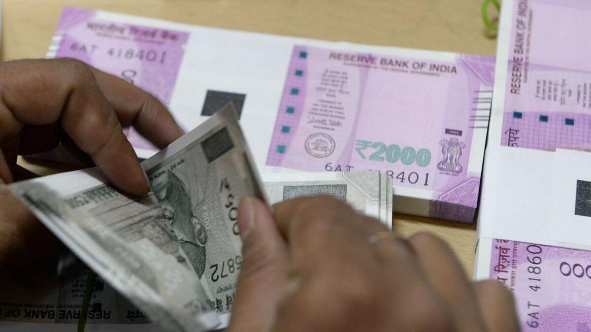 indian rupee falls to all-time low on fed action, inflation fears - news | khaleej times