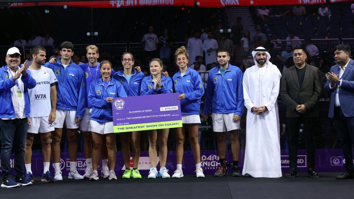 Ourshopee.com 'Panthers' clinch runner-up position at Inaugural World Padel  League 2023 tournament in Dubai - News