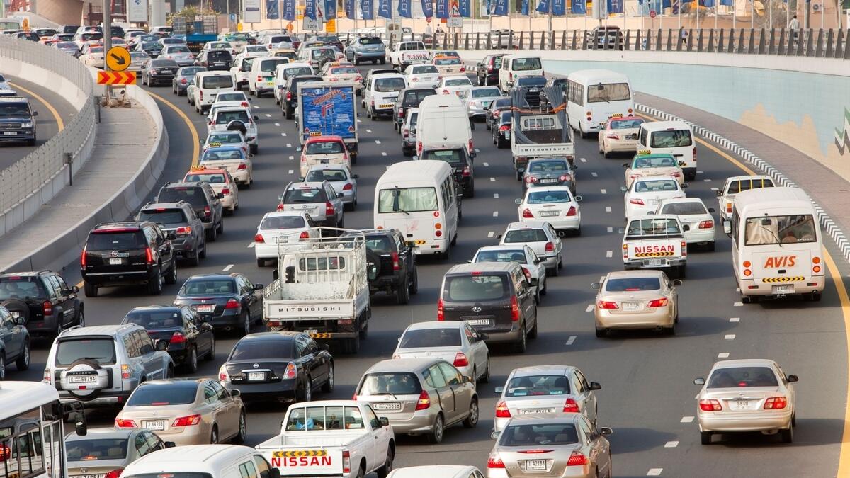 Monday morning rush causes tailbacks on Sharjah, Dubai roads - News | Khaleej Times