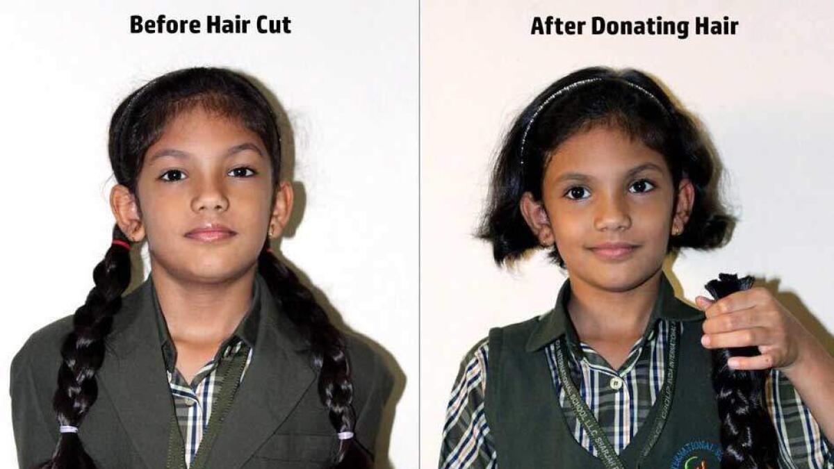 How a Sharjah student chopped her hair and inspired a school - News |  Khaleej Times
