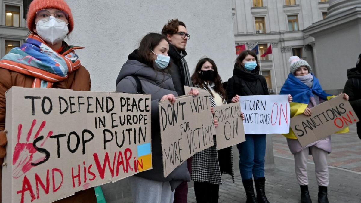 Ukraine crisis: Germany says EU, Nato, G7 to launch 'massive sanctions' against Russia - News | Khaleej Times