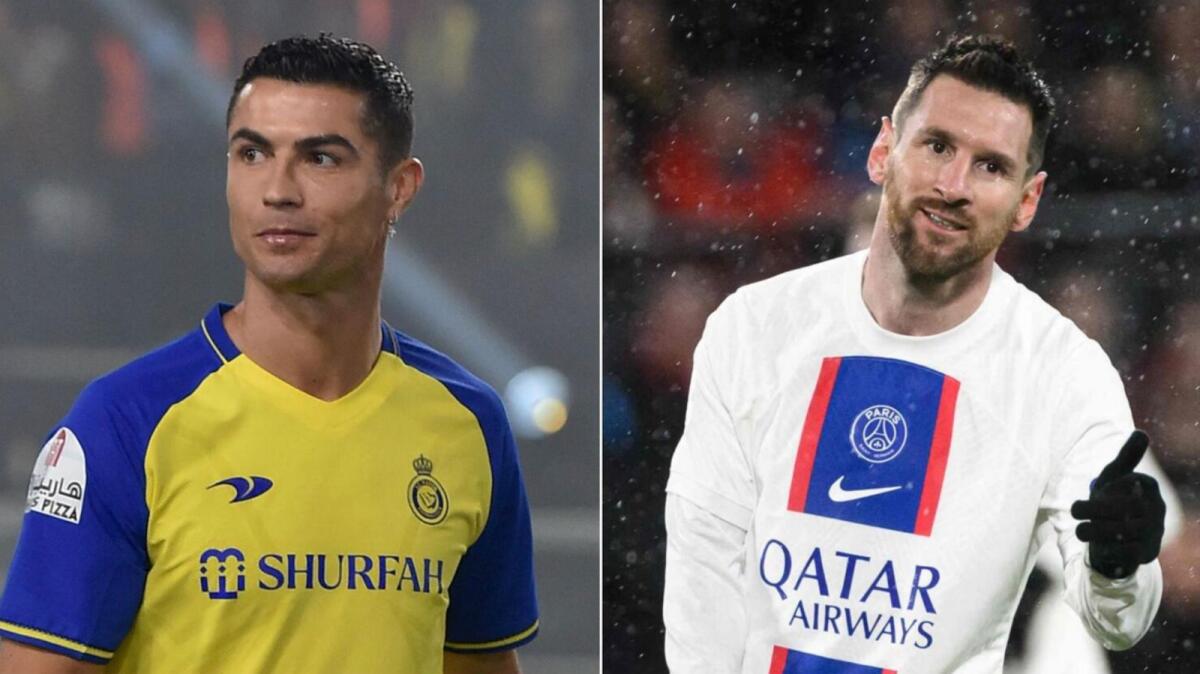 Ronaldo v Messi in Saudi Arabia as football 'goats' set for
