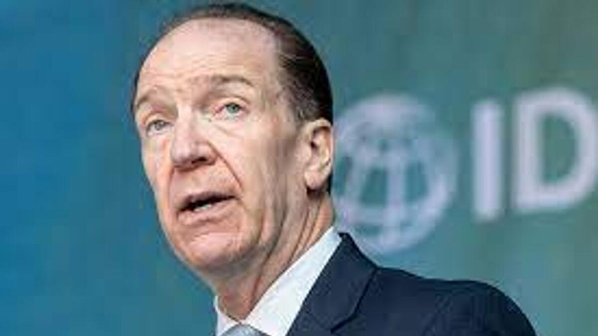David Malpass, president, World Bank Group, said emerging and developing countries are facing a multi-year period of slow growth.