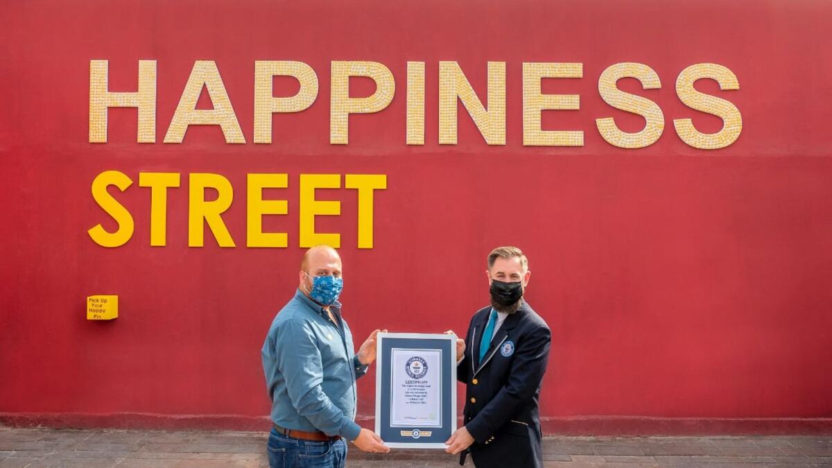 Dubai's Global Village gets Happiness Street as new world record is set -  News | Khaleej Times