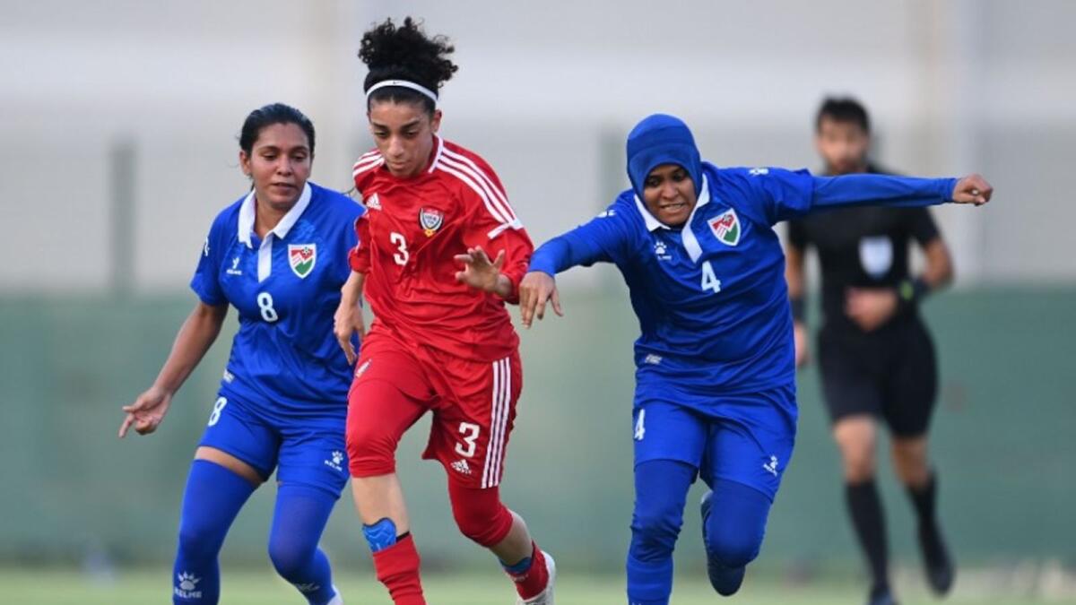 Sân Nouf Al Anzi của UAE là nguồn cảm hứng trong bóng đá nữ