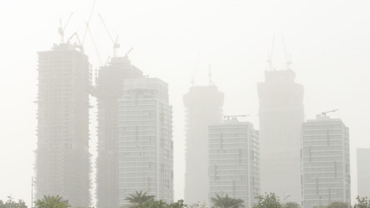 UAE weather alert: Dusty conditions reduce visibility - News | Khaleej Times
