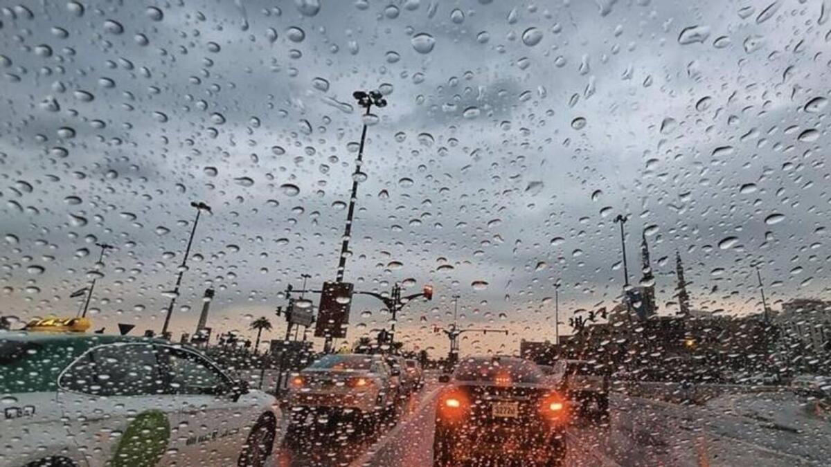 UAE weather: Hazy, rainy forecast for parts of the country on Thursday