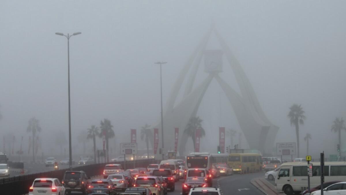 UAE weather: Morning fog reduces visibility, fair skies - News | Khaleej  Times