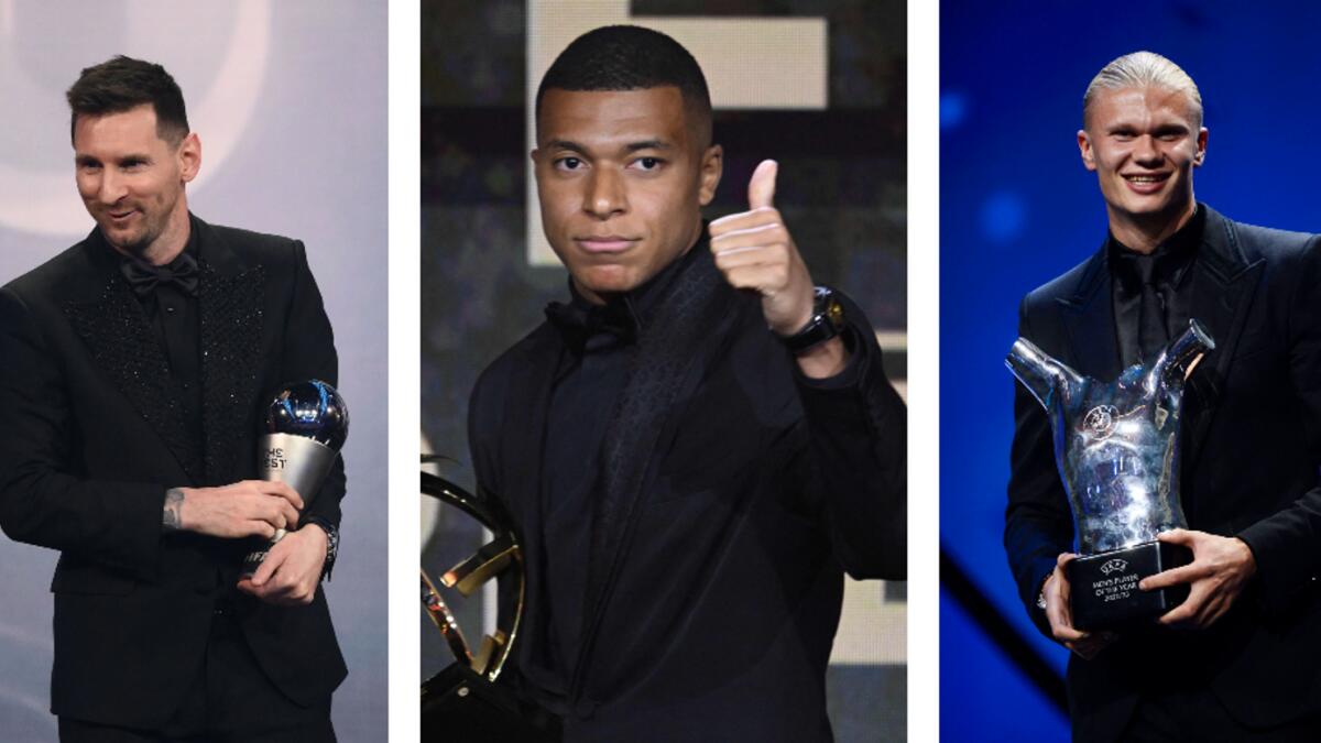 Messi, Mbappe, Haaland nominated for Fifa Best Player award - News |  Khaleej Times