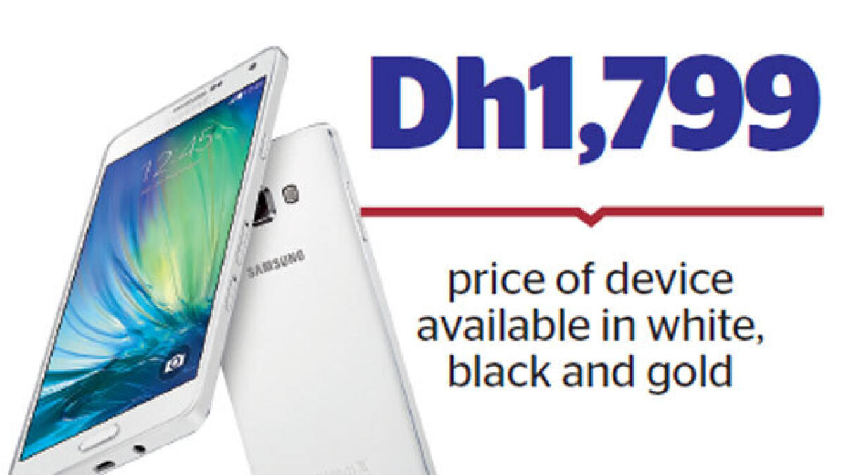 Samsung introduces new Galaxy A7 smartphone News Khaleej Times